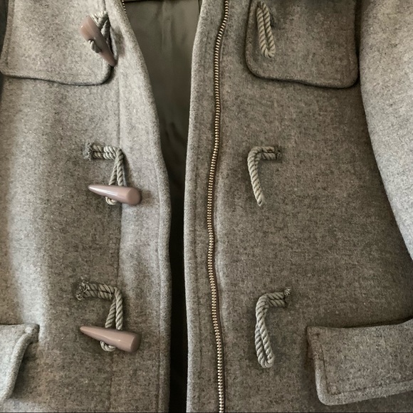 Fray I.D Grey Wool Coat - Picture 2 of 7